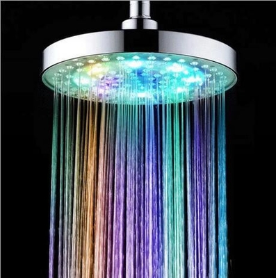 Rainfall Shower Head With Led Lights